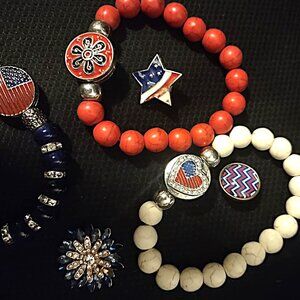 Women's Snaps and Bracelets Set